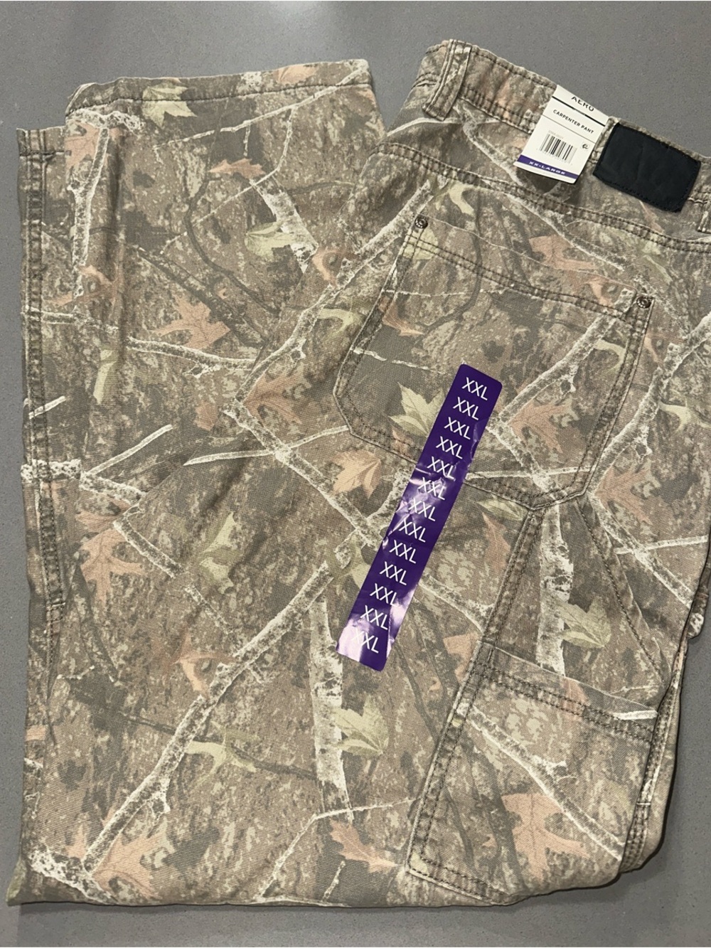 Men's Camouflage Cargo Jeans – Brown Realtree-Style Print